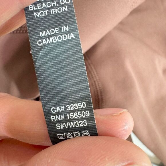 Vuori Jogger Pants Womens XS Brown Daily Leggings Drawstring Pockets Ankle Cuffs - Picture 6 of 10